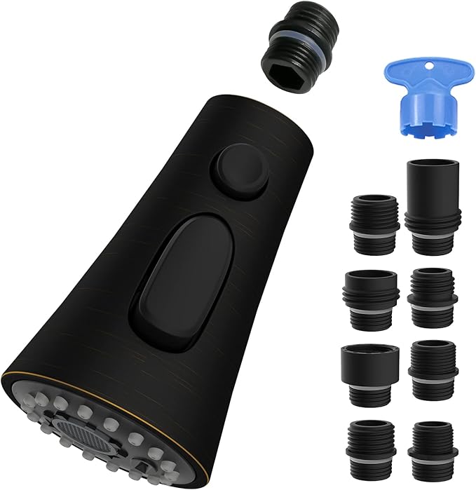 Universal Kitchen Sprayer Faucet Head Replacement (Oil Rubbed Bronze) - tyentusa