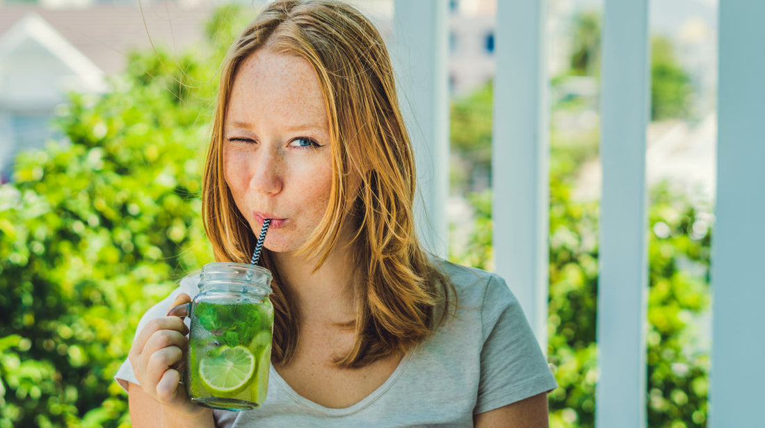 A Real Smoothie | Alkaline Water Breakfast Mojito, Anyone?