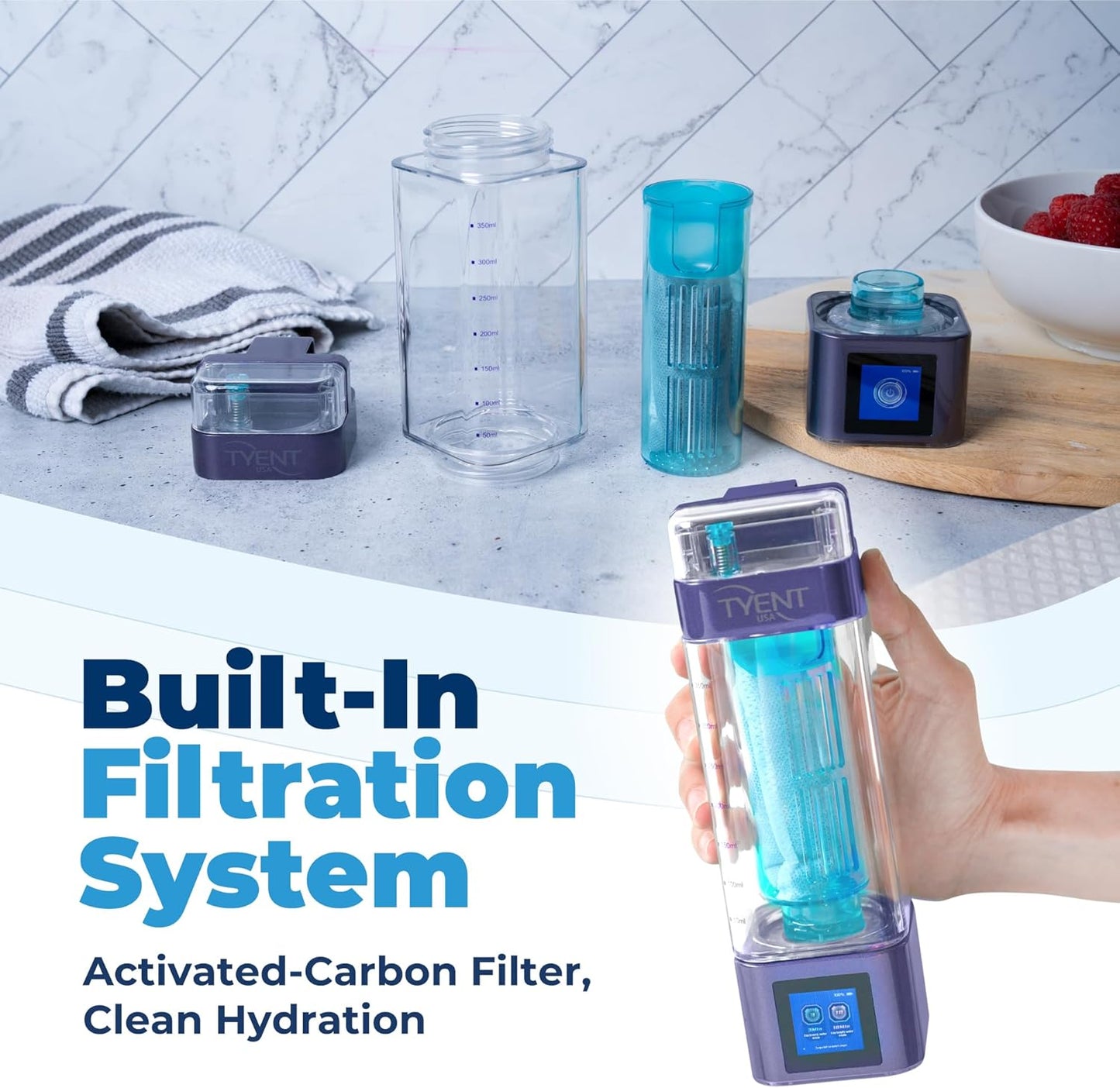 Tyent Portable Hydrogen Bottle - tyentusa
