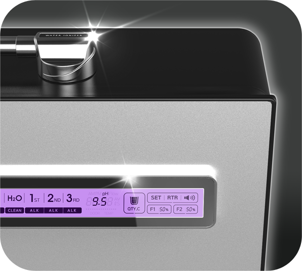 EDGE-9 Turbo 2025 Model 9-plate Above-Counter Ionizer - tyentusa