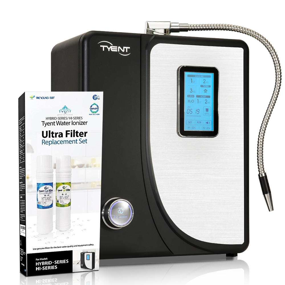 Tyent Hybrid Ultra Filter Set: Fits Hybrid Countertop Water Ionizer - tyentusa