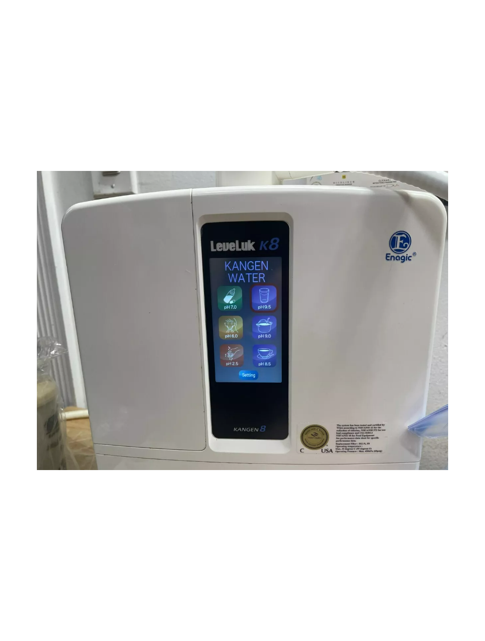 PRE-OWNED Enagic Kangen K8 - tyentusa