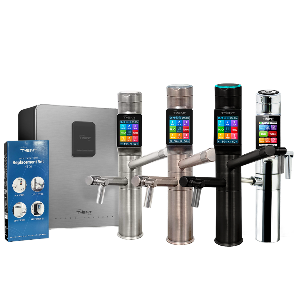 Tyent UCE-13 Dialapure Ultra Filter Set: Fits UCE-13 ONLY (does not fit 9 or 11-plate UCE) - tyentusa